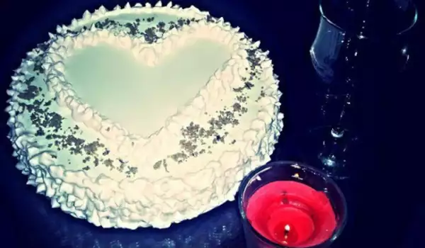 Торта Обичам те