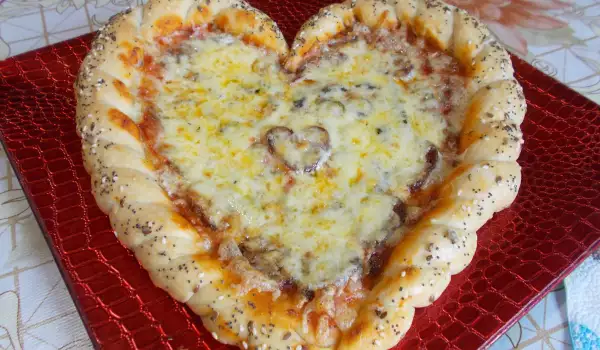 Пица Валентинка