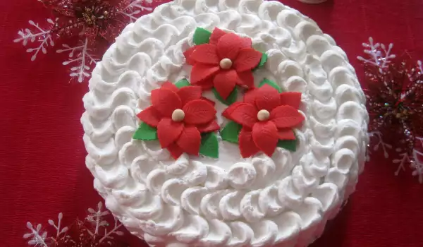 Ванилова торта Коледна звезда