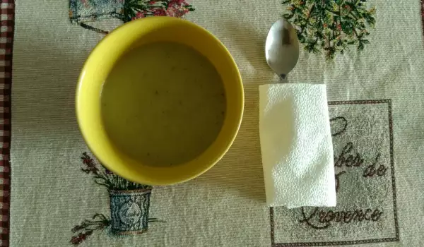 Крем супа от тиквички - веган вариант