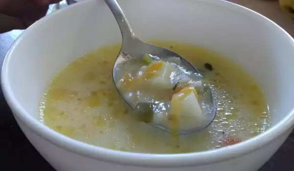 Зеленчукова супа в Мултикукър