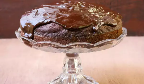 Шоколадова торта с тиквички