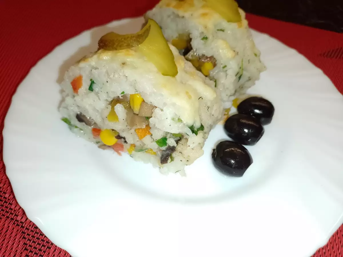 Оризовото руло можете да сервирате като вечеря, предястие или гарнитура