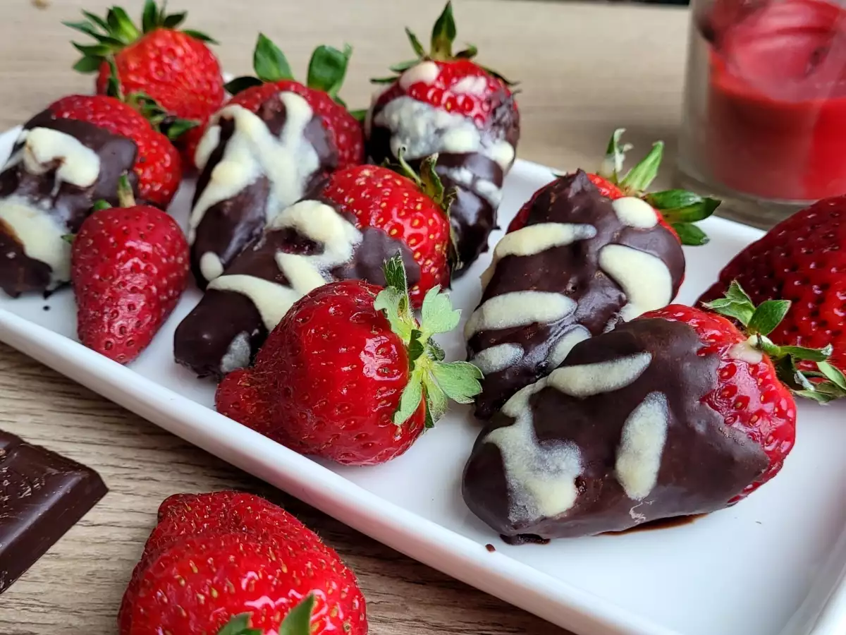Снимка: Шоколадови ягоди