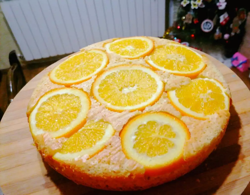 Празничен сладкиш с портокали за свежест и настроение на празничната