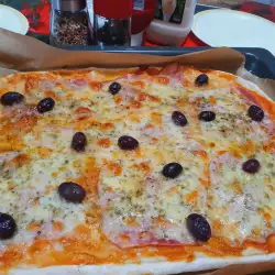Пица по италиански с кашкавал