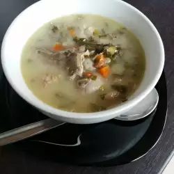 Агнешка супа с бял дроб