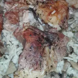 Агнешки дроб с ориз