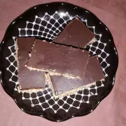 Шоколадов десерт с кокосови стърготини