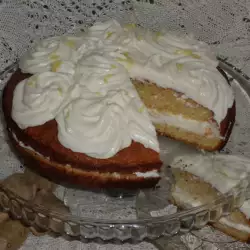 Торта със заквасена сметана и джинджифил