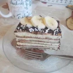 Бананова торта с бакпулвер