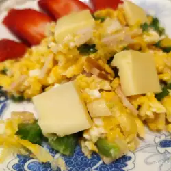 Здравословни яйца със сирене