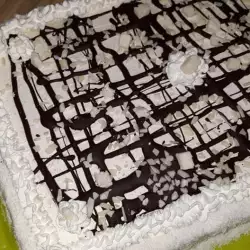 Пандишпанова торта с шоколад