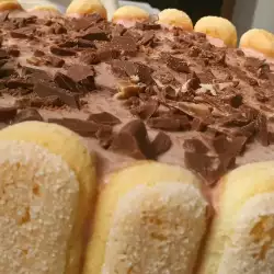Бананова торта с шоколад