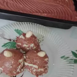 Десерт с маскарпоне и бисквити