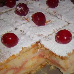 Бишкотена торта с ванилия