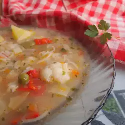 Супа с карфиол и лук