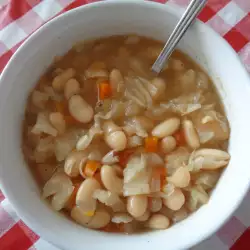 Постна супа с кисело зеле