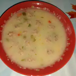 Супа с кайма и чубрица