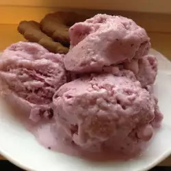 Сладолед с боровинки без захар