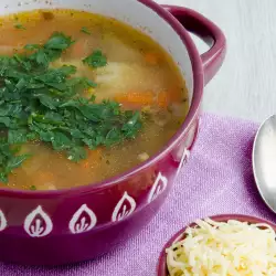 Здравословна супа с магданоз