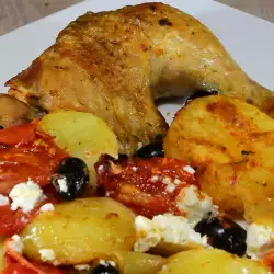 Гръцки рецепти с пилешки бутчета