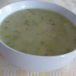 Супа от тиквички с брашно
