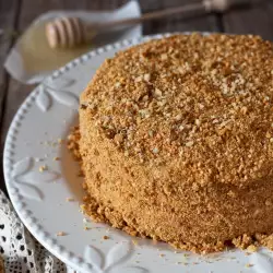 Френска селска торта с мед