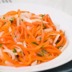 Веган салата с моркови