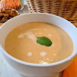 Доматена крем супа  с гъби