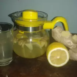 Чай от пресен джинджифил и лимон