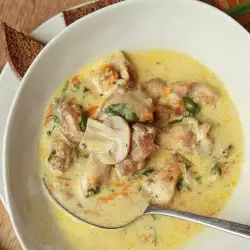 Пилешка супа с чушки