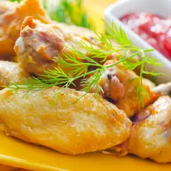 Пиле по италиански с кашкавал