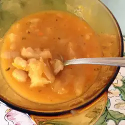 Супа с кисело зеле без месо