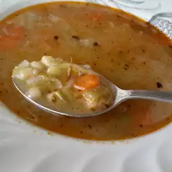 Постна супа с къри