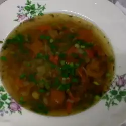 Супа от леща с олио