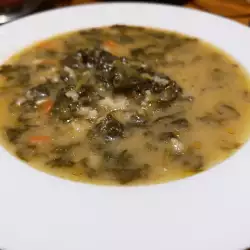 Супа с кисело мляко без месо