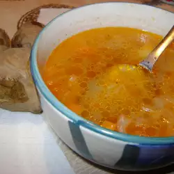 Икономична супа с кисело зеле