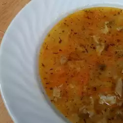 Пролетна супа с ориз