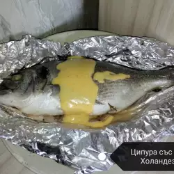 Печена риба с лимони