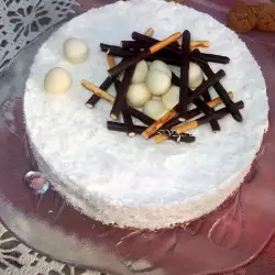 Десерти с кисело мляко и амарети