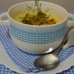 Крем супа от тиквички с прясно мляко