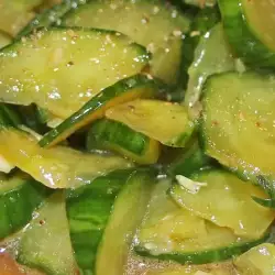 Индийска салата с краставици