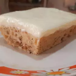 Орехова торта с брашно