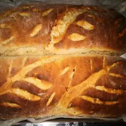 Домашен хляб с чесън и розмарин
