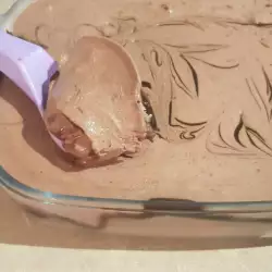 Домашен шоколадов сладолед с банани