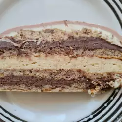 Бадемова торта с шоколад