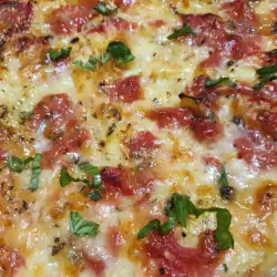Пица с шунка и сода бикарбонат