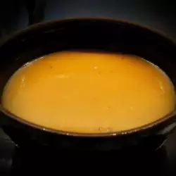 Крем супа от моркови с майорана