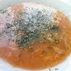 Диетична супа с яйца